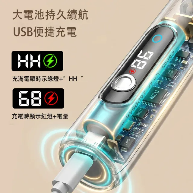 【MUAN】三檔調速電動奶泡器 雙攪拌頭打蛋器套裝 (USB充電式/咖啡攪拌器/手持打發器/拿鐵奶泡機)