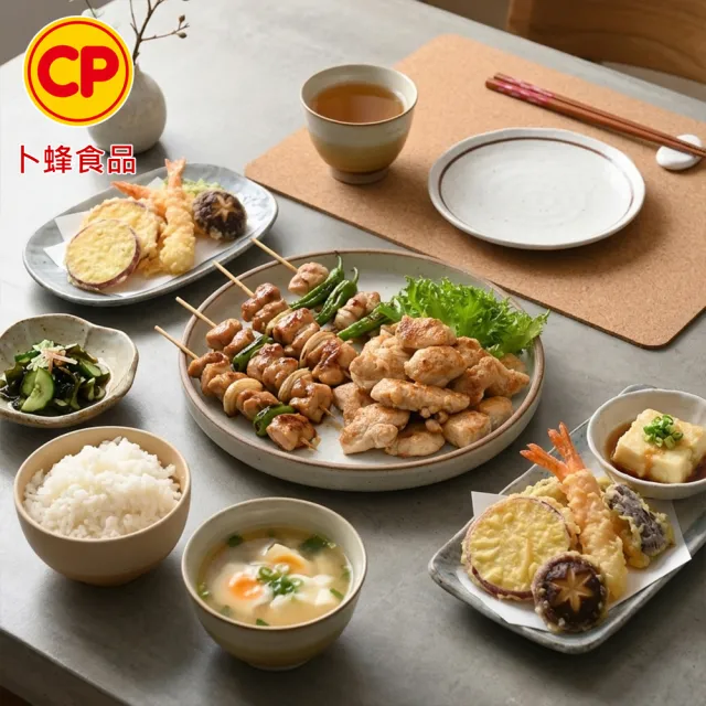 【卜蜂】醃漬雙寶 日式梅花燒肉 x 蒜香雞丁 超值10包組(150g/包_生醃品.居家料理.露營燒烤.簡餐主食)