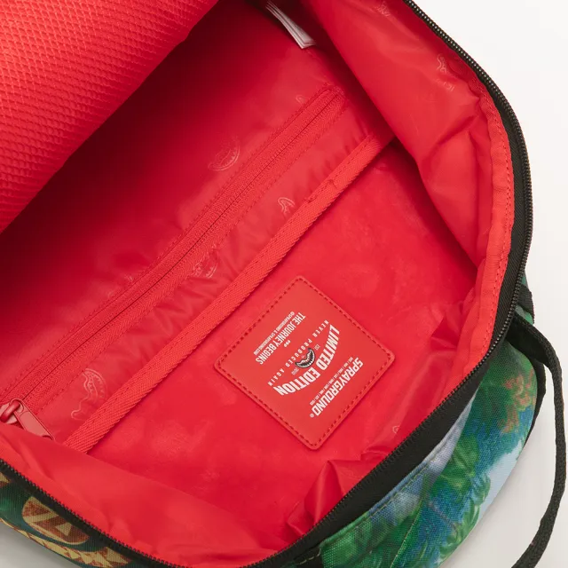 【SPRAYGROUND】馬達加斯加聯名款鋸齒鯊後背包(綠色)