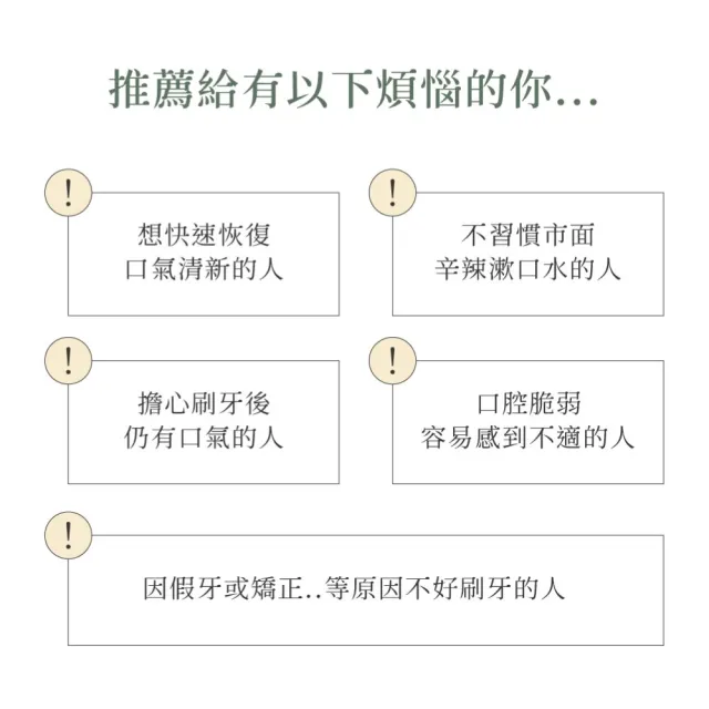 【SHINE BLANC】清新漱口水隨身4盒組(綜合)