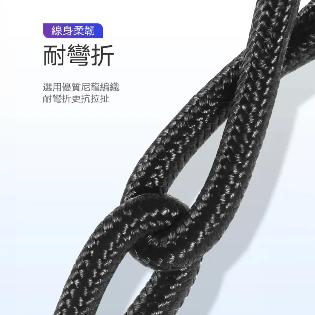【綠聯】USB-A to Type-C 快充傳輸線 Aluminum BRAID版 1M 黑色(A-C快充線/編織線/UGREEN)