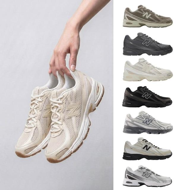 【NEW BALANCE】NB 740 運動鞋 休閒鞋 男鞋 女鞋 黑白灰米 多色(U740SA2-D&U740SS2-D&U740KP2-D)