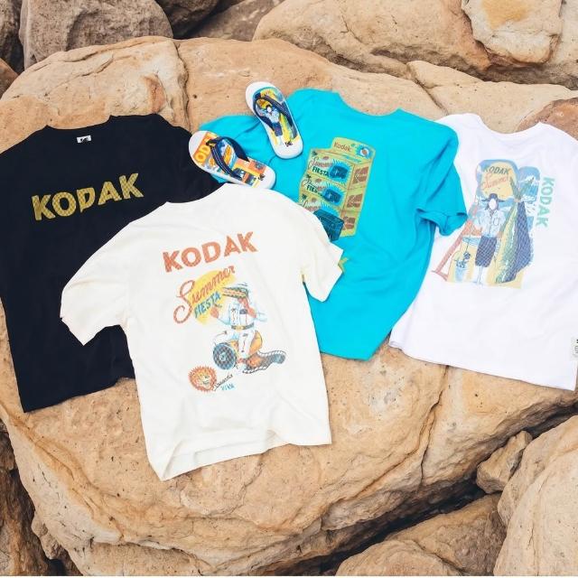 【KODAK Apparel】柯達 男女同款 短袖T恤 KODAK X Alan Berry Rhys 背部插畫 共4色 / KB602034