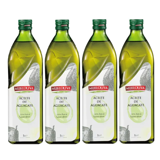 【慕雅利華】西班牙百分之百酪梨油(1000ml X 4瓶)