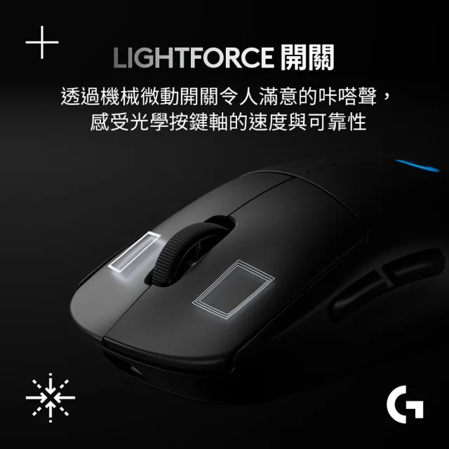 【Logitech G】PRO 2 LIGHTSPEED 無線電競滑鼠(GPW2)