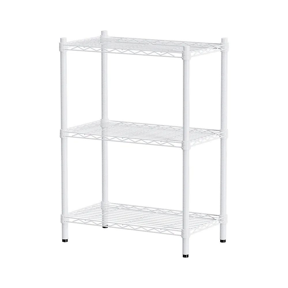 【dayneeds 日需百備】輕型 60x45x90公分 烤漆三層架(鐵力士架/收納層架/鞋架/展示架/層架/鐵架)