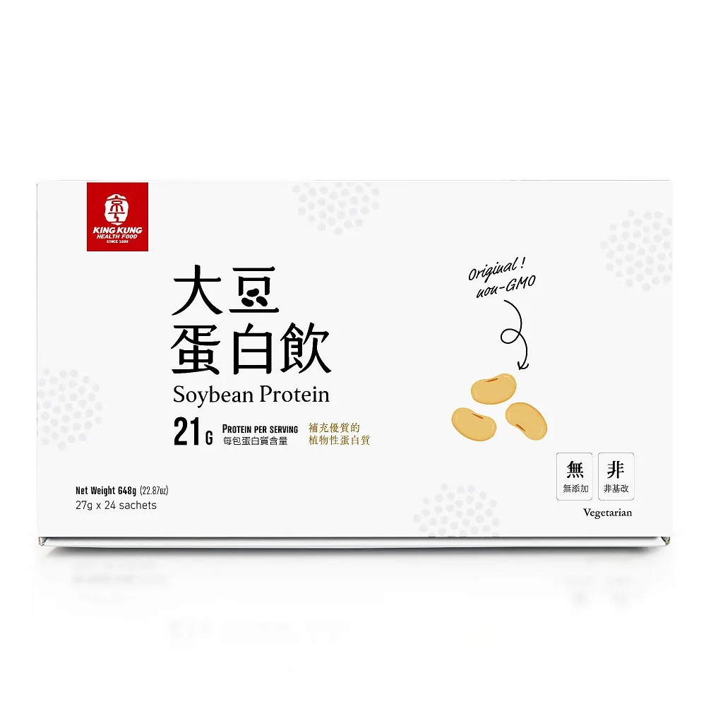 【京工養生館】大豆蛋白飲(27gx24包/盒)
