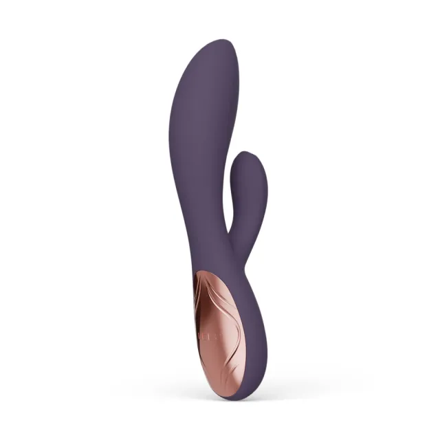 【LELO】INA Thrust (App) 伸縮兔耳棒-暮光紫