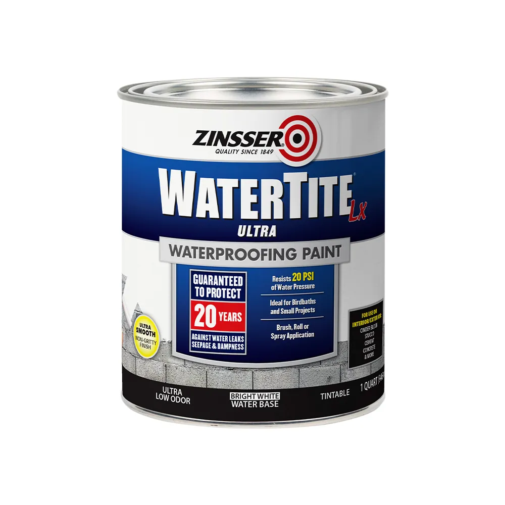 【RUST-OLEUM 樂立恩塗料】水淘汰全能防水漆 白色(平光／946ml 271098)