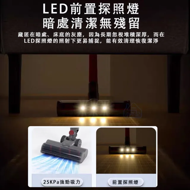 【小不記】無線手持吸塵器 可伸縮款 塵蟎吸塵器 除螨吸塵器 吸塵器 除螨機 手持吸塵器 除塵器 附壁掛支架