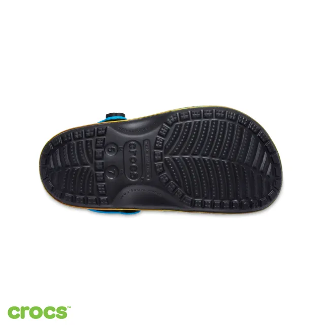 【Crocs】中性鞋 超級瑪利歐聯名 經典克駱格 七彩色(212138-90H)