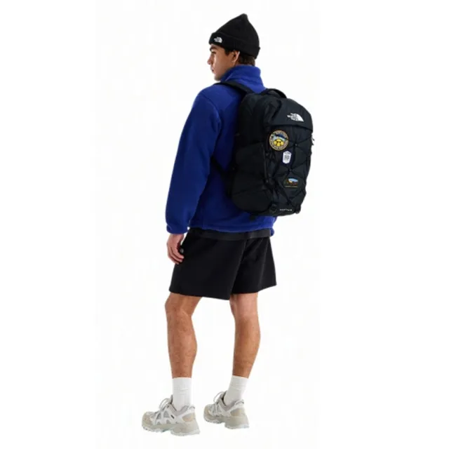 【The North Face】北臉 後背包 運動包 書包 旅行包 大容量 BOREALIS PATCH 黑 NF0A8KE70E7