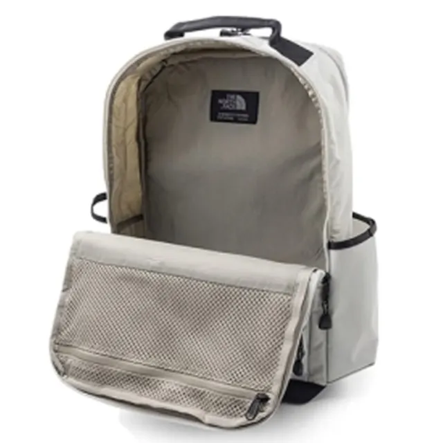 【The North Face】北臉 後背包 運動包 書包 旅行包 大容量 BASE CAMP DAYPACK 淺灰 NF0A8BK4XA7