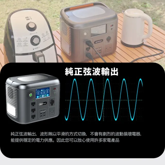 【emirai】購兩台次世代行動電站 1500W/1280Wh 戶外行動電源｜ EMR1500｜加贈儲能小瓦力PRO一台