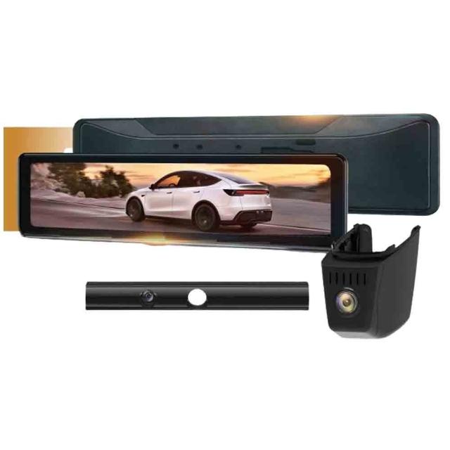 【PAPAGO!】PAPAGO! X898 特斯拉渙新Y專用 前4K後2K雙Sony星光2代 電子後視鏡 送安裝_車麗屋