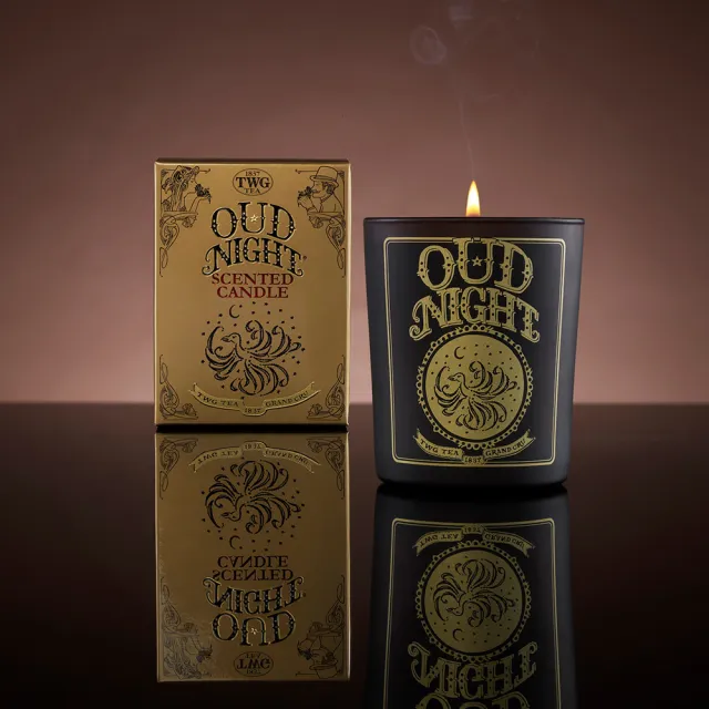 【TWG Tea】沉香之夜茶薰香蠟燭 Oud Night Tea Scented Candle(190公克)