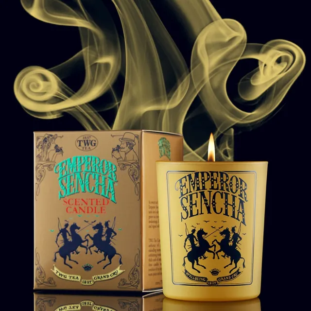 【TWG Tea】皇家蒸青綠茶薰香蠟燭 Emperor Sencha Scented Candle(190公克)