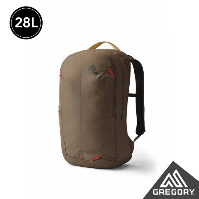 【Gregory】28L RETNA 多功能 後背包 電腦包 平頂棕(筆電夾層 抗撕裂 多收納空間)
