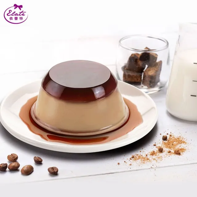 【依蕾特】季節限定-紅潭黑咖．台灣雙味禮盒(黑糖咖啡奶酪3入+日月潭頂級紅茶奶酪3入；中秋禮盒)