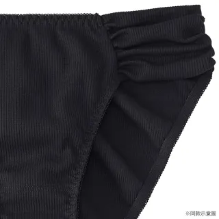 【aimerfeel】掛頸無鋼圈超盛內衣配套三角褲-黑色-1106121-BL