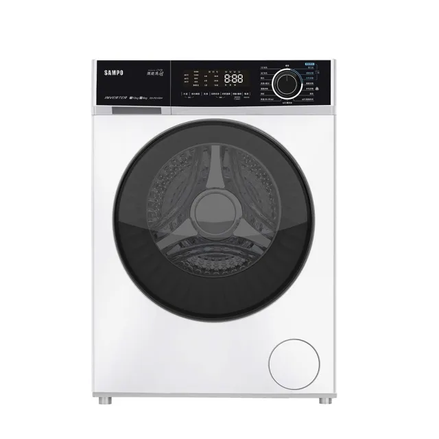 【SAMPO 聲寶】《家電快配》10KG蒸能洗 洗脫烘蒸滾筒洗衣機(ES-PD10DH)