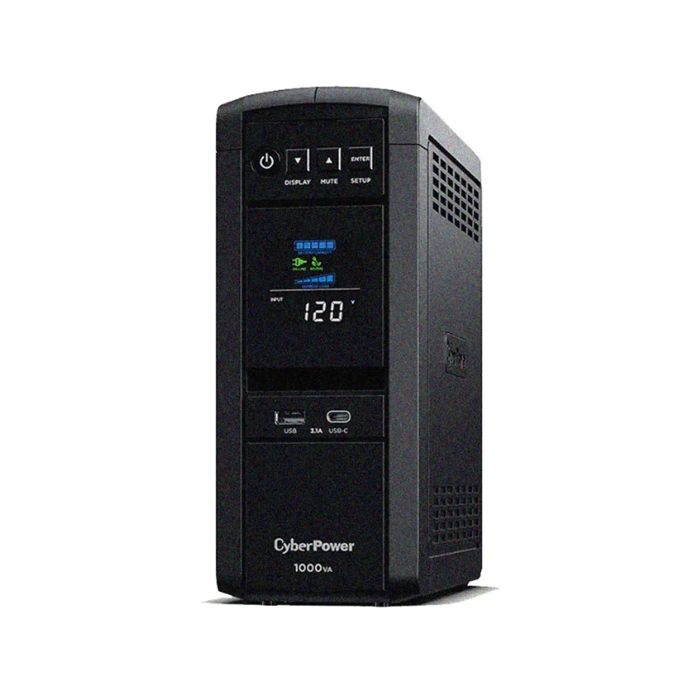 【CyberPower】2入組★在線互動式PFC正弦波不斷電系統(CP1000PFCLCDa)