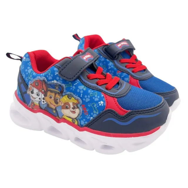 【paw patrol 汪汪隊立大功】正版授權卡通輕量電燈鞋 超人力霸王 運動鞋 童
