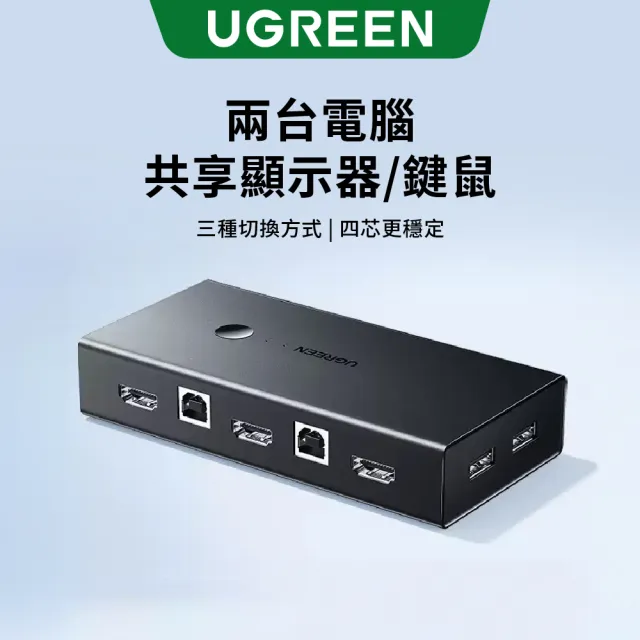 【綠聯】HDMI 2.0 二進一出 切換器