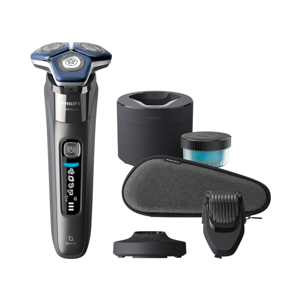 【Philips 飛利浦】S7887/58 SkinIQ 7000系列智能電鬍刀-全能旗艦組(官方直營)