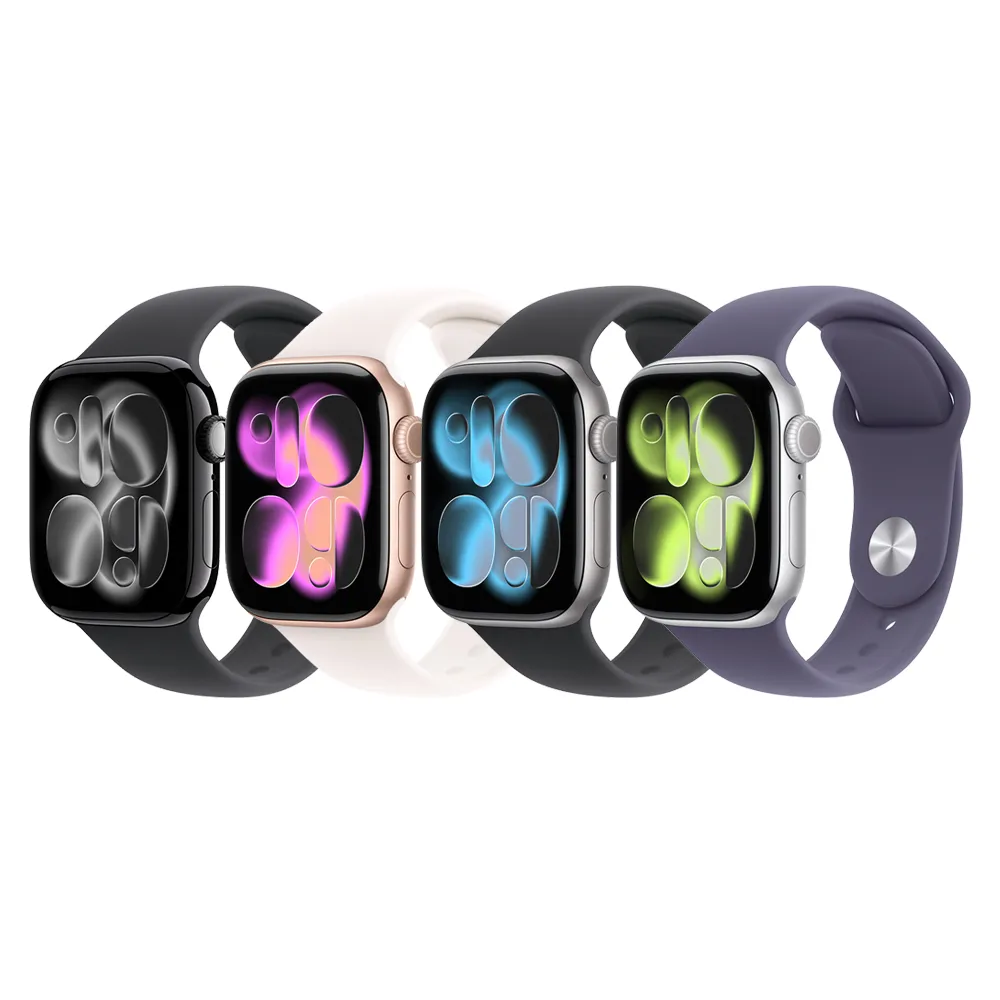 【Apple】Apple Watch Series 11 GPS 46mm(鋁金屬錶殼搭配運動型錶帶)