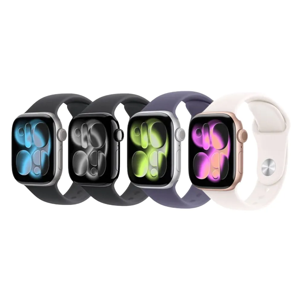 【Apple】Apple Watch S11 GPS 46mm(鋁金屬錶殼搭配運動型錶帶)