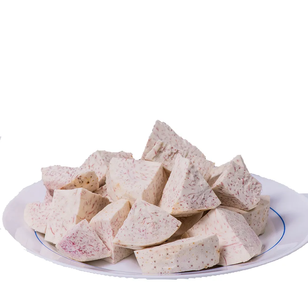 10包 台灣產  (已油炸) 冷凍芋頭角 芋角 500g/包 (上野物產)