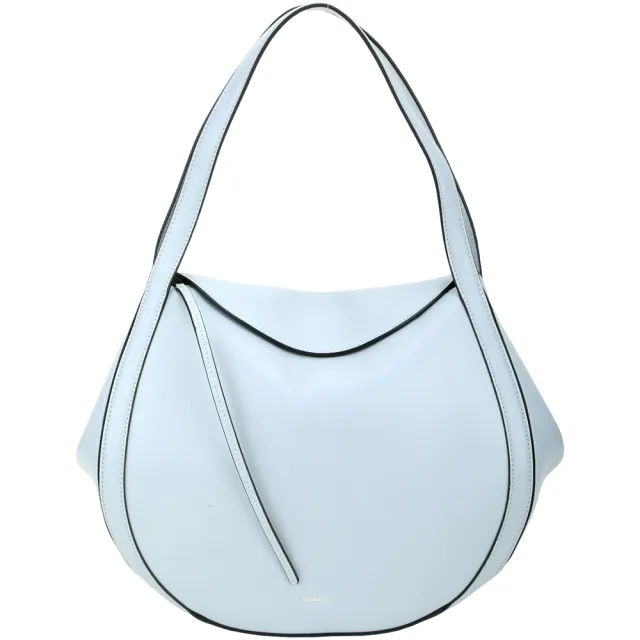 【Wandler】Lin Bag 小牛皮手提 肩背包(淺灰藍色)(義大利皮革 小眾精品)