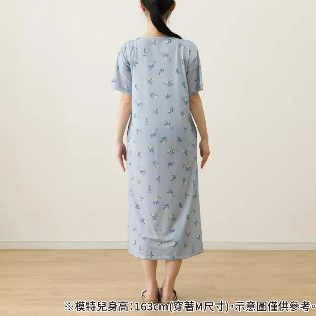 【NITORI 宜得利家居】接觸涼感 連身居家洋裝 N COOL NEL BL L