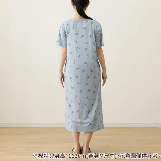 【NITORI 宜得利家居】接觸涼感 連身居家洋裝 N COOL NEL BL LL