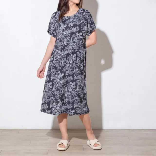 【NITORI 宜得利家居】接觸涼感 連身居家洋裝 N COOL SP 強冷 neBK L-LL