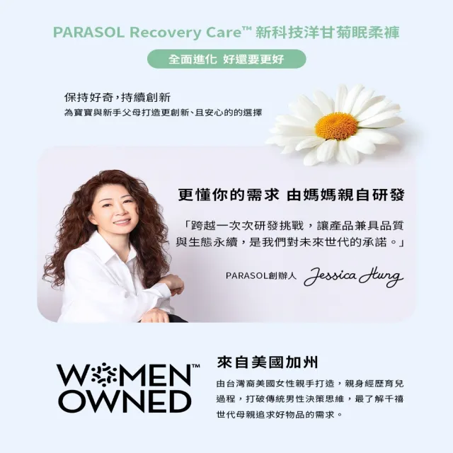【PARASOL】Recovery Care™ 新科技洋甘菊眠柔褲 - 囤貨箱購組(4包共32片)
