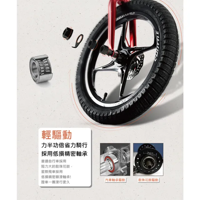 【Royalbaby 優貝】14吋星際飛車(兒童腳踏車、腳踏車、14吋腳踏車)