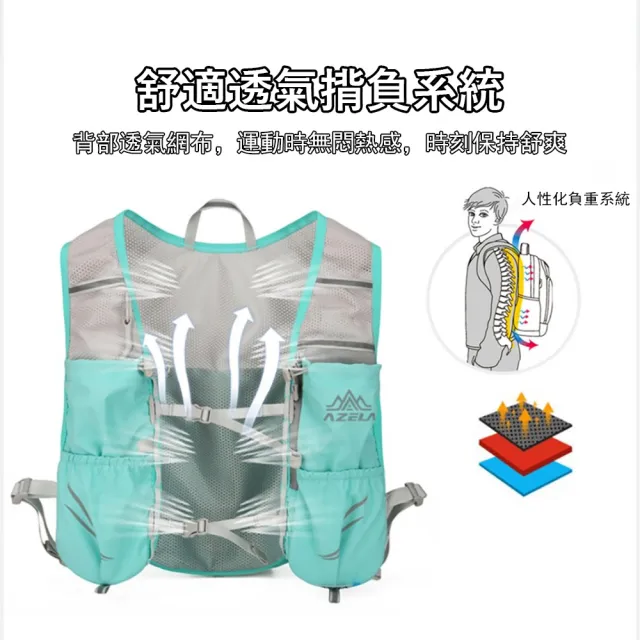 【Yurm】雙11 越野跑步水袋背包 戶外登山運動包 輕量馬拉松路跑背心 單車騎行包/徒步登山包/越野跑衣