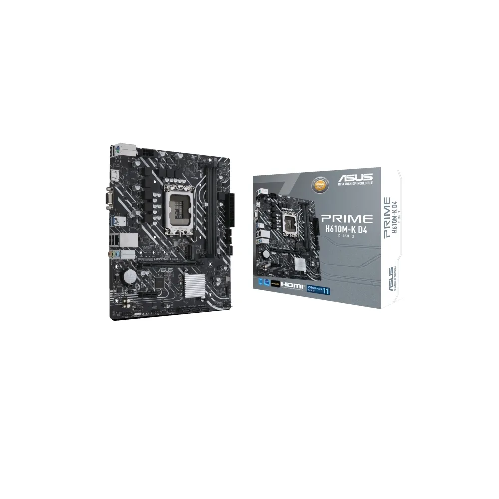 【ASUS 華碩】PRIME H610M-K-CSM DDR5 主機板