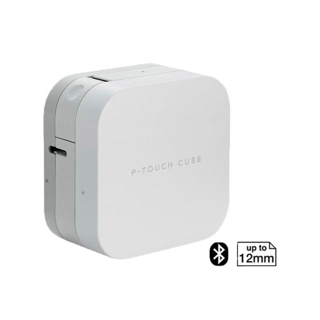【brother】官方直營 PT-P300BT 智慧藍牙玩美生活標籤機 (適用耗材:TZe系列3.5/6/9/12mm寬度標籤帶)