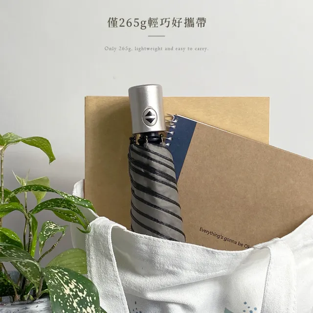 【雨之情】羽量防曬百搭自動傘(雨傘 折疊傘 遮陽傘 防曬 自動折傘)