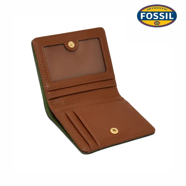 【FOSSIL】Logan 真皮RFID防盜短夾 (多色可選)