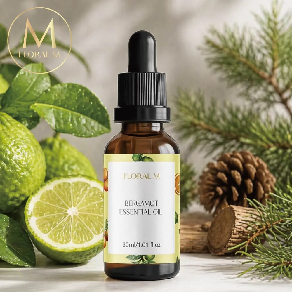 【Floral M】橙香佛手柑空間香氛油30ml(擴香精油/香氛精油/擴香花專用/水氧機精油/淨化空氣)
