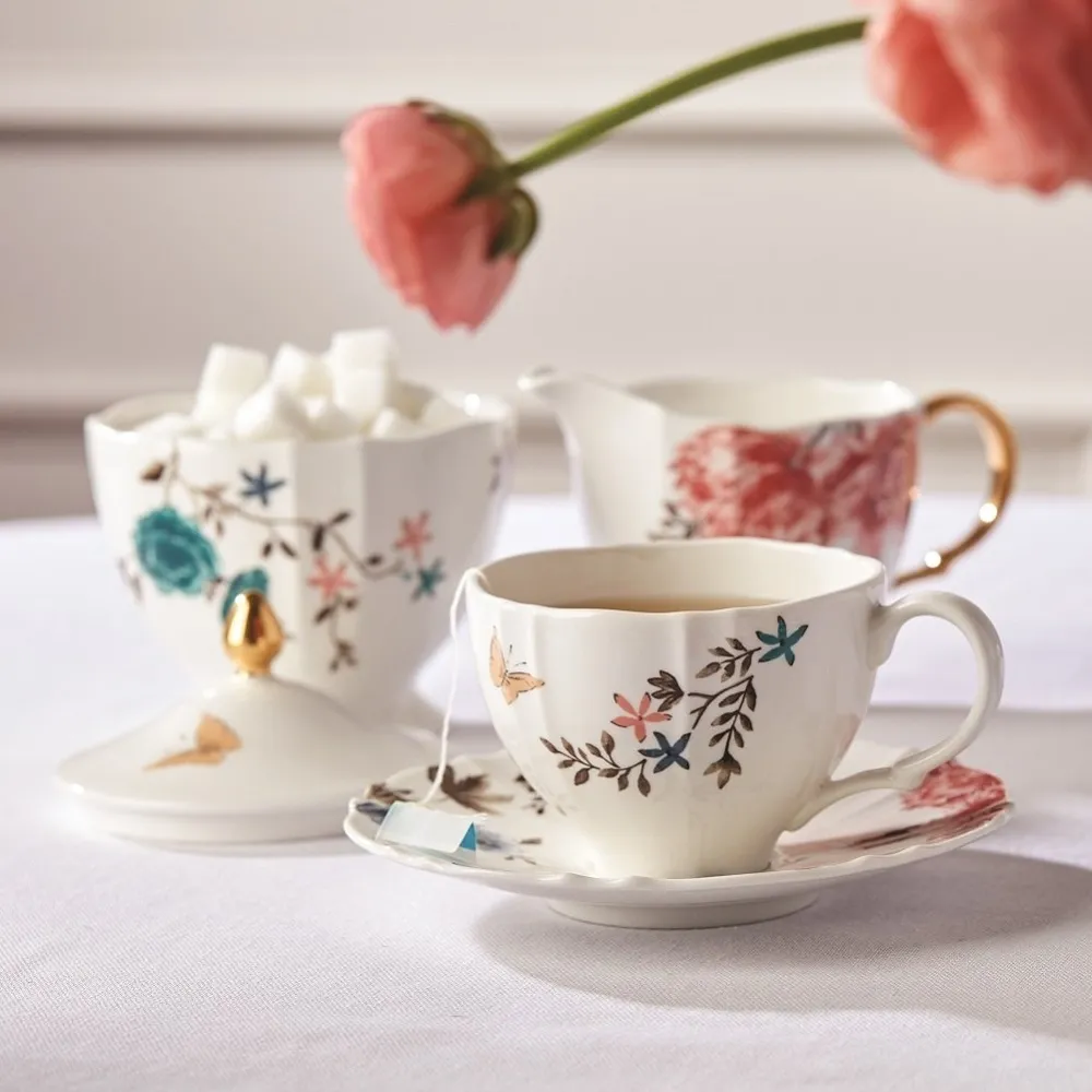 【LENOX】春蔓茶杯組-207ml(居禮名店獨家代理)