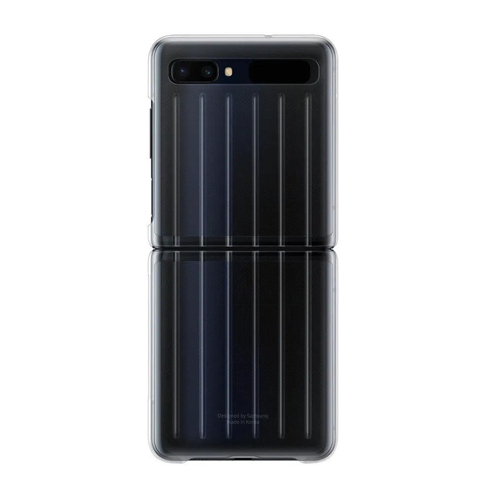 【Samsung 三星】Galaxy Z Flip / Z Flip 5G 原廠透明保護殼(台灣公司貨)