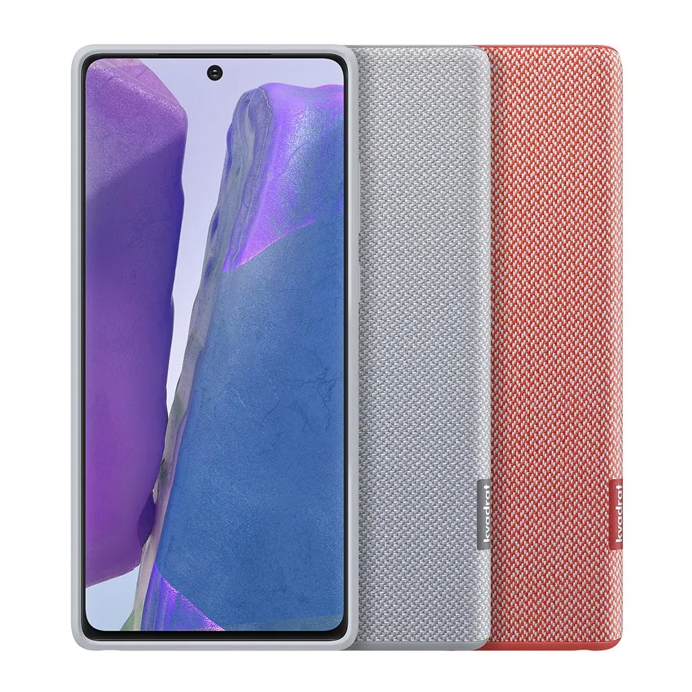 【Samsung 三星】Galaxy Note20 原廠Kvadrat 織布背蓋(公司貨-盒裝)