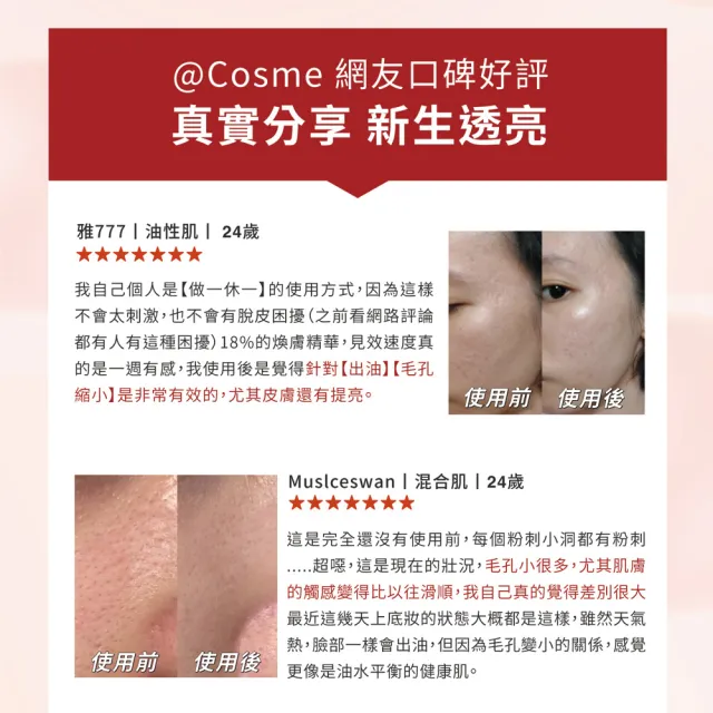 【DR.WU 達爾膚】新客首選★杏仁酸亮白煥膚精華18% 15ML