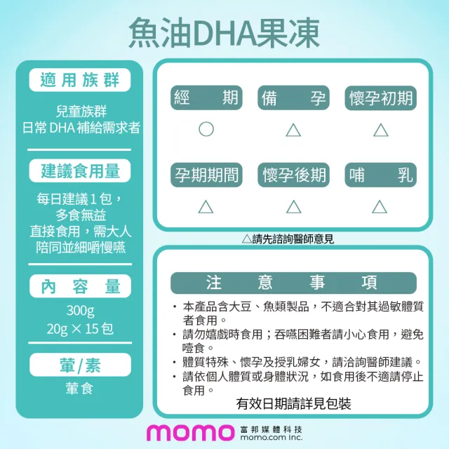 【sakuyo】魚油DHA果凍 15條/盒*4盒(日本原裝進口)