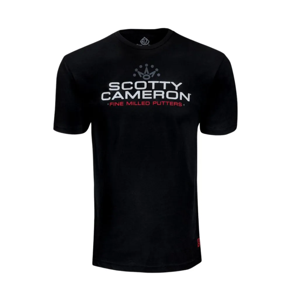 【Scotty Cameron 卡麥隆】最新 Scotty Crown Stacked 皇冠 T Shirt(高質感柔軟優質棉材質)